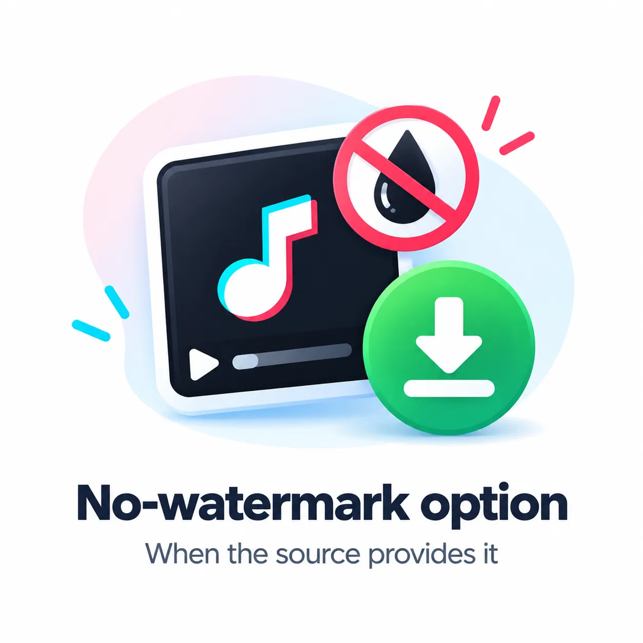 TikTok to MP3 and MP4 formats